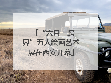 “六月 - 跨界”五人绘画艺术展在西安开幕