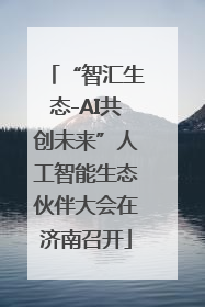 “智汇生态-AI共创未来”人工智能生态伙伴大会在济南召开