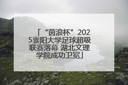 “茵浪杯”2025襄阳大学足球超级联赛落幕 湖北文理学院成功卫冕