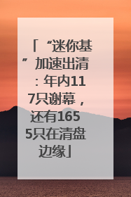 “迷你基”加速出清：年内117只谢幕，还有1655只在清盘边缘