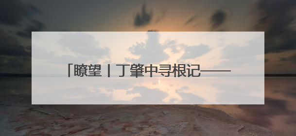 瞭望丨丁肇中寻根记——日照市科技馆建成前后