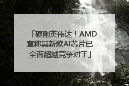 硬刚英伟达！AMD宣称其新款AI芯片已全面超越竞争对手