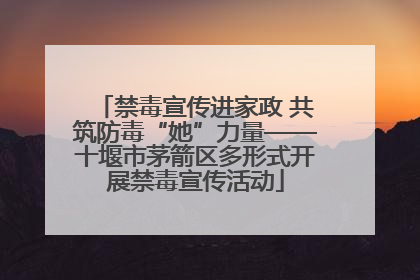 禁毒宣传进家政 共筑防毒“她”力量——十堰市茅箭区多形式开展禁毒宣传活动