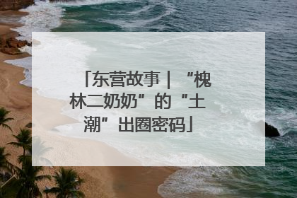 东营故事｜“槐林二奶奶”的“土潮”出圈密码