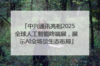 中兴通讯亮相2025全球人工智能终端展，展示AI全场景生态布局