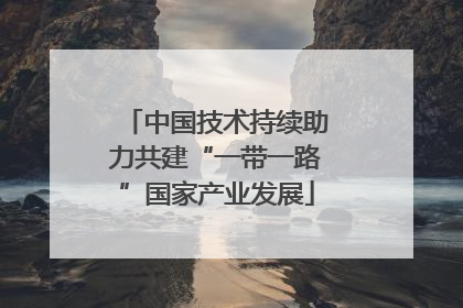中国技术持续助力共建“一带一路”国家产业发展