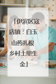 伊滨区寇店镇：白玉山药扎根 乡村土里生金