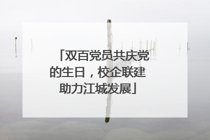 双百党员共庆党的生日，校企联建助力江城发展