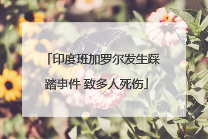 印度班加罗尔发生踩踏事件 致多人死伤