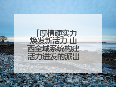 厚植硬实力 焕发新活力 山西全域系统构建活力迸发的派出所工作新生态