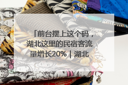 前台摆上这个码，湖北这里的民宿客流量增长20%｜湖北市场监管所的故事