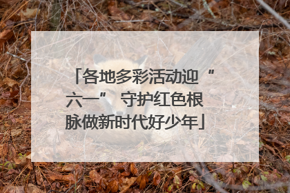 各地多彩活动迎“六一” 守护红色根脉做新时代好少年
