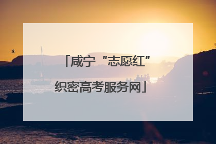 咸宁“志愿红”织密高考服务网