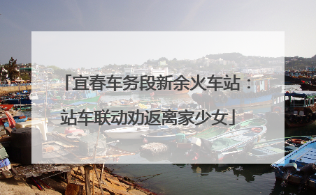 宜春车务段新余火车站：站车联动劝返离家少女