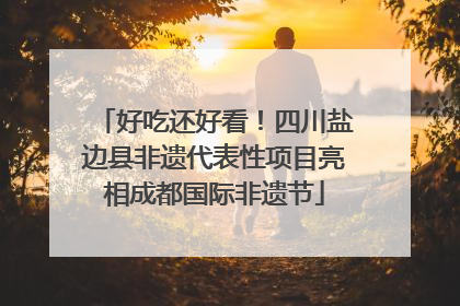 好吃还好看！四川盐边县非遗代表性项目亮相成都国际非遗节