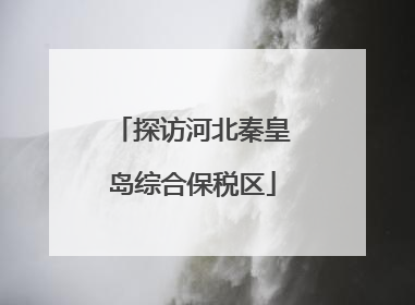 探访河北秦皇岛综合保税区