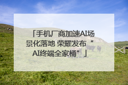 手机厂商加速AI场景化落地 荣耀发布“AI终端全家桶”