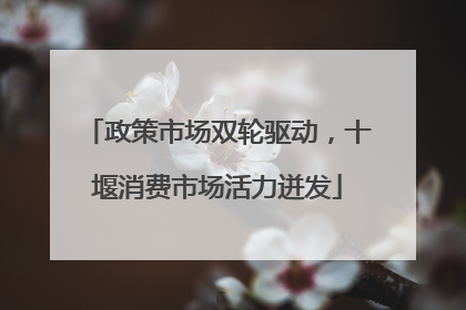 政策市场双轮驱动，十堰消费市场活力迸发