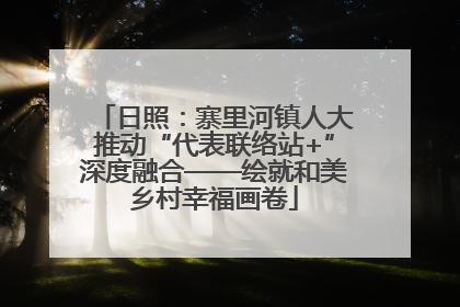 日照：寨里河镇人大推动“代表联络站+”深度融合——绘就和美乡村幸福画卷