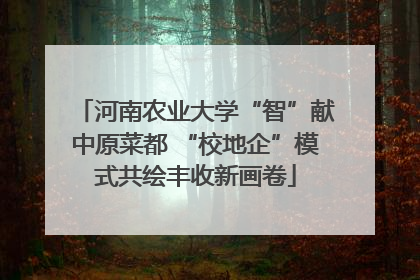 河南农业大学“智”献中原菜都 “校地企”模式共绘丰收新画卷