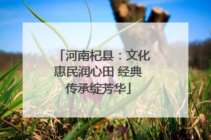 河南杞县：文化惠民润心田 经典传承绽芳华