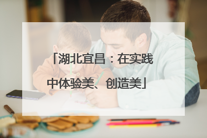 湖北宜昌：在实践中体验美、创造美