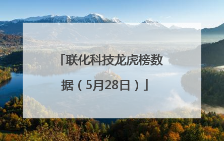 联化科技龙虎榜数据（5月28日）