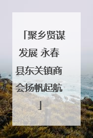 聚乡贤谋发展 永春县东关镇商会扬帆起航