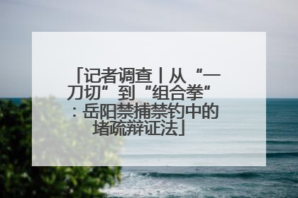 记者调查丨从“一刀切”到“组合拳”：岳阳禁捕禁钓中的堵疏辩证法