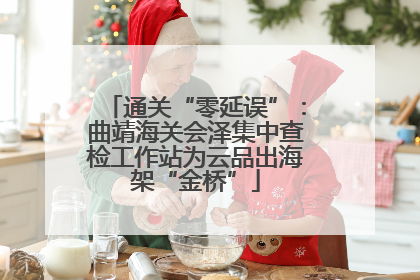 通关“零延误”：曲靖海关会泽集中查检工作站为云品出海架“金桥”