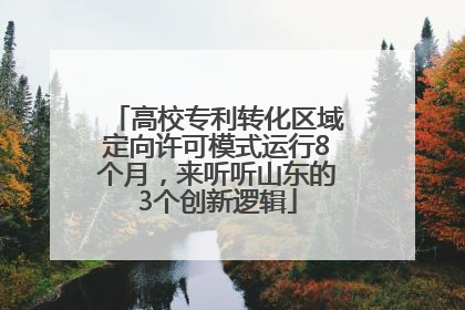 高校专利转化区域定向许可模式运行8个月，来听听山东的3个创新逻辑