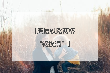 鹰厦铁路两桥“钢换混”