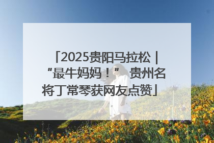 2025贵阳马拉松｜“最牛妈妈！” 贵州名将丁常琴获网友点赞